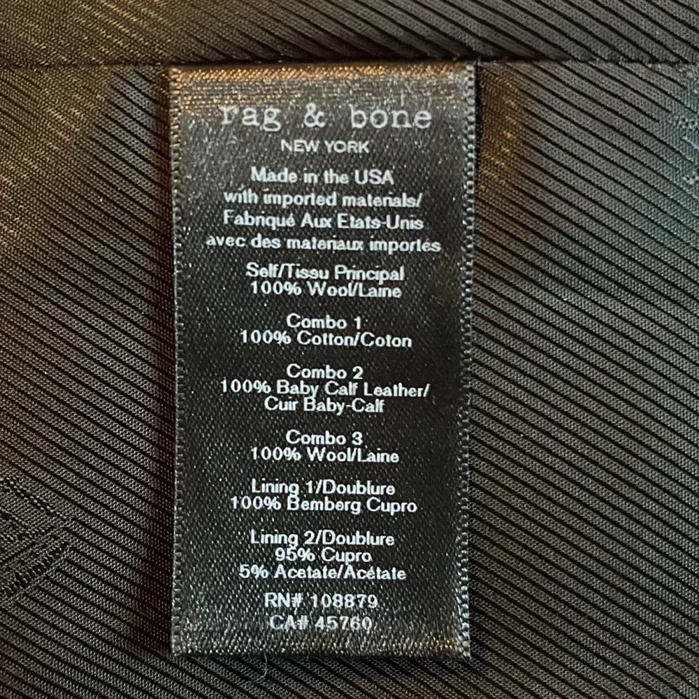 Rag & Bone 36 overcoat - Picture 10 of 15